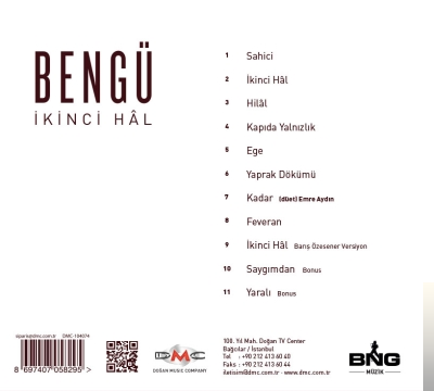 دانلود آلبوم İkinci Hal (2014) از Bengü