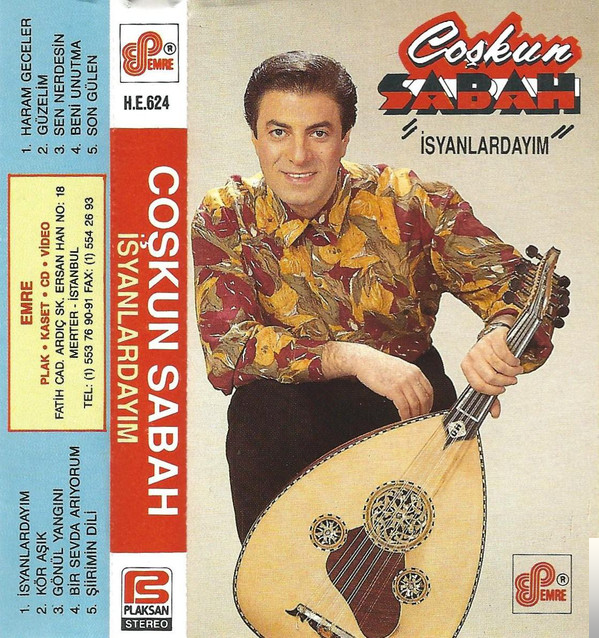 دانلود آلبوم İsyanlardayım (1992) از Coşkun Sabah