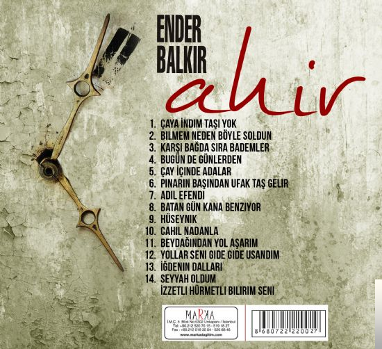 دانلود آلبوم Ahir (2013) از Ender Balkır