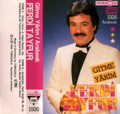 دانلود آلبوم Gitme Yarim (1984) از Ferdi Tayfur