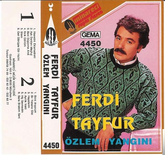 دانلود آلبوم Özlem Yangını (1990) از Ferdi Tayfur