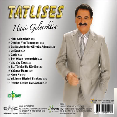 دانلود آلبوم Hani Gelecektin (2010) از İbrahim Tatlıses