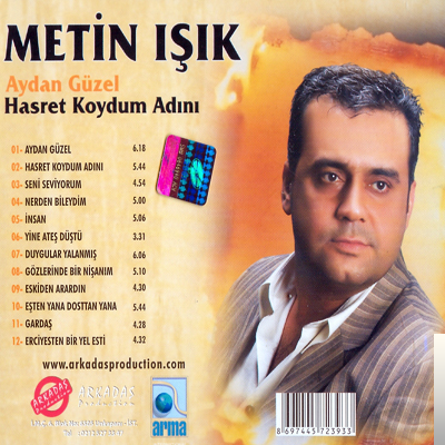 دانلود آلبوم Metin Işık (2009) از Metin Işık