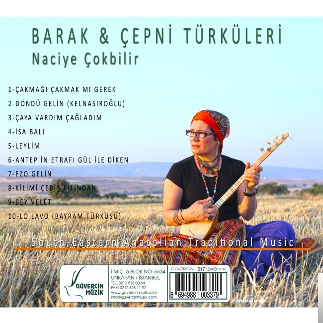 دانلود آلبوم Barak Türküleri (2016) از Naciye Çokbilir