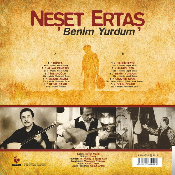 دانلود آلبوم Benim Yurdum (1995) از Neşet Ertaş