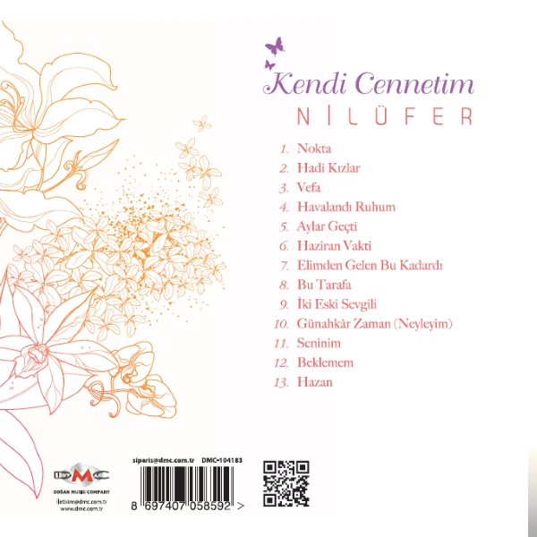 دانلود آلبوم Kendi Cennetim (2015) از Nilüfer