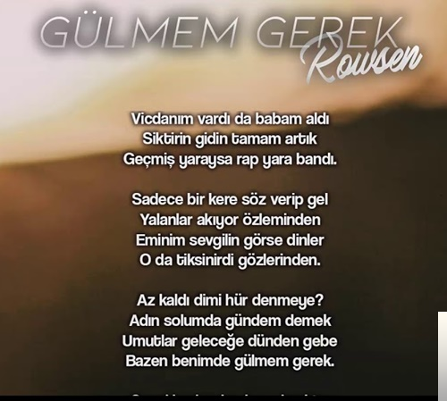 دانلود آلبوم Gülmem Gerek (2018) از Rowsen