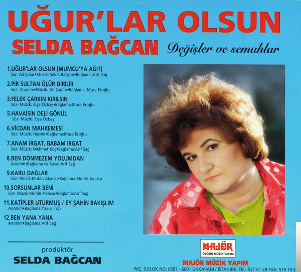 دانلود آلبوم Uğur'lar Olsun (1993) از Selda Bağcan