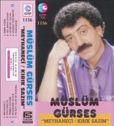 دانلود آلبوم Meyhaneci/Kırık Sazım (1995) از Müslüm Gürses